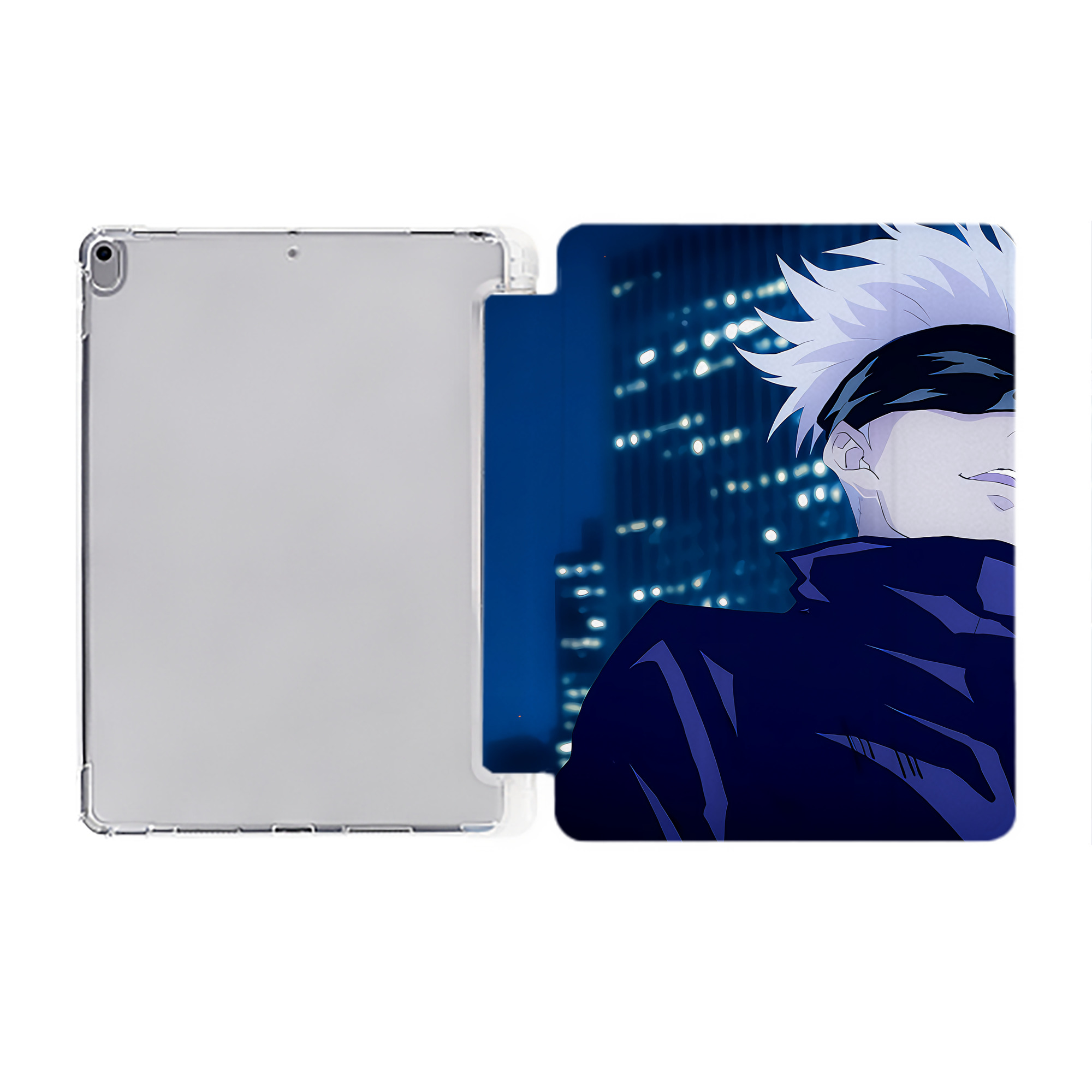 （画像用） SPY×FAMILY间谍家家酒 IPad ケース ペン収納付き 三つ折りスタンド PUレザー×シリコン 対応機種9.5/10.5/10.9インチ